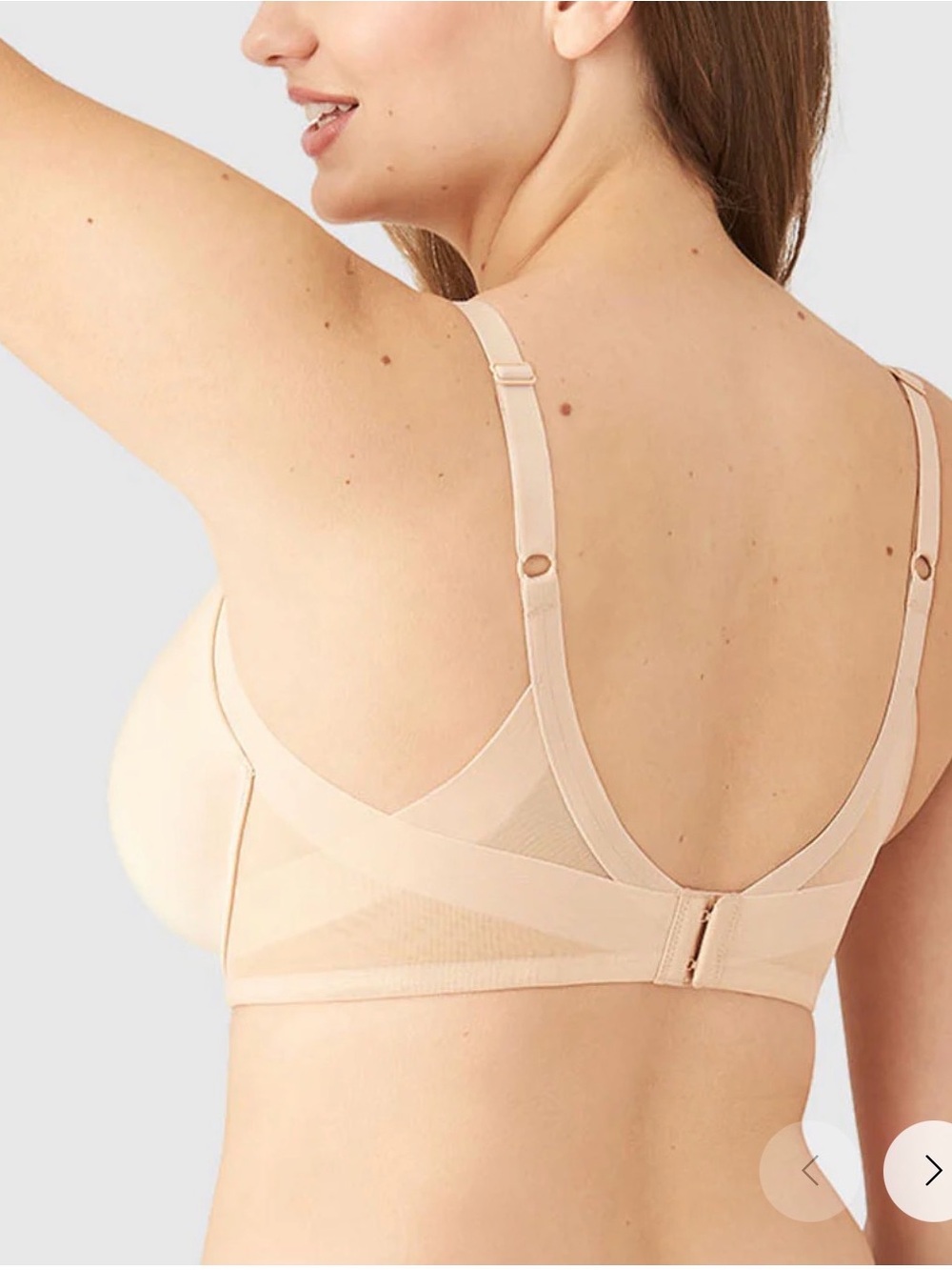 Wacoal Ultimate Side Smoother Underwire T-Shirt Bra Nude 853281 36C